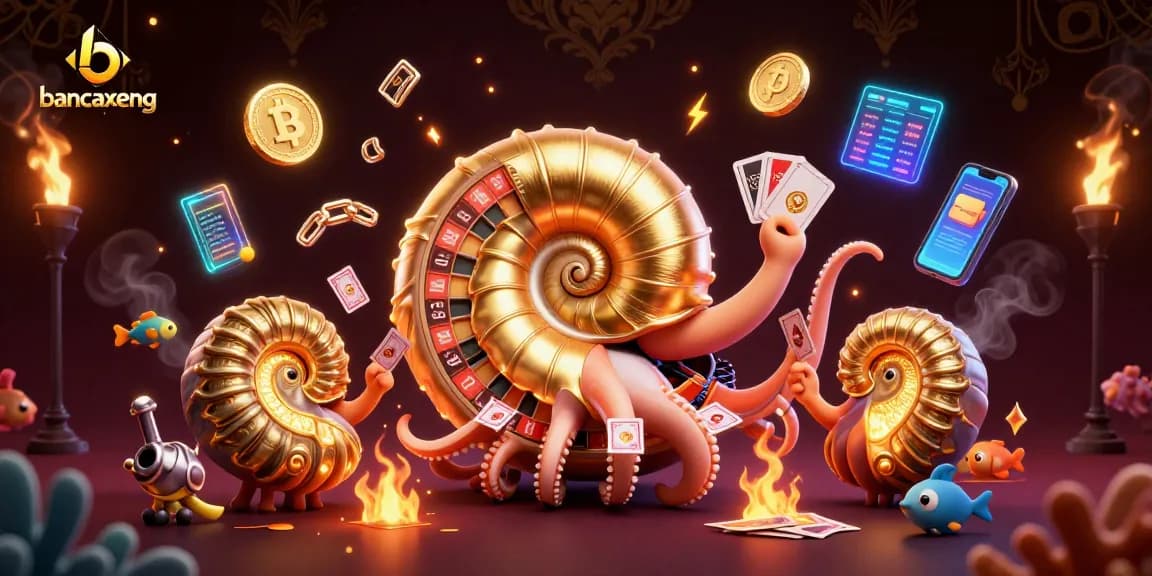 Bancaxeng players shooting fish and winning rewards in an epic ocean battle.
