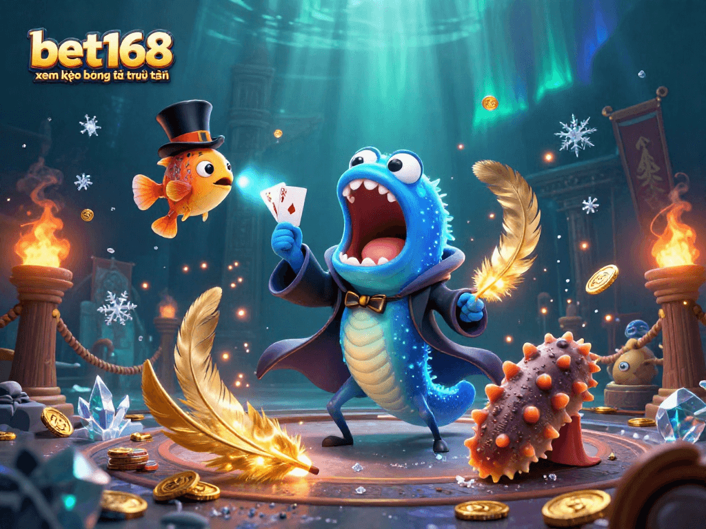 Experience bet168 xem kèo bóng đá trực tuyến with vibrant 3D characters and dynamic betting action.