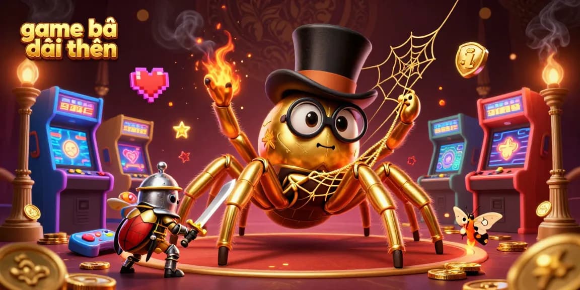 Engage in immersive gaming with game bài đổi thưởng featuring vibrant casino elements and 3D characters.