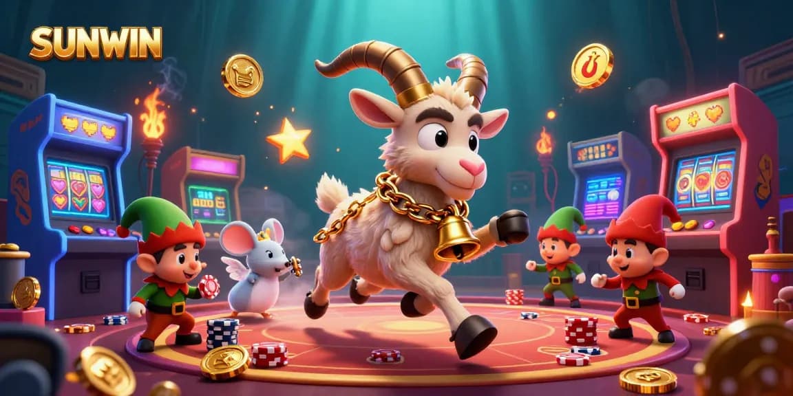 SUNWIN engages players in a lively casino adventure with whimsical characters and dynamic game elements.
