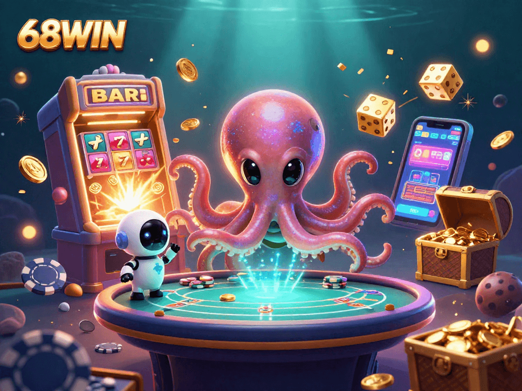 Experience thrilling gameplay at 68WIN with dynamic games and colorful visuals.