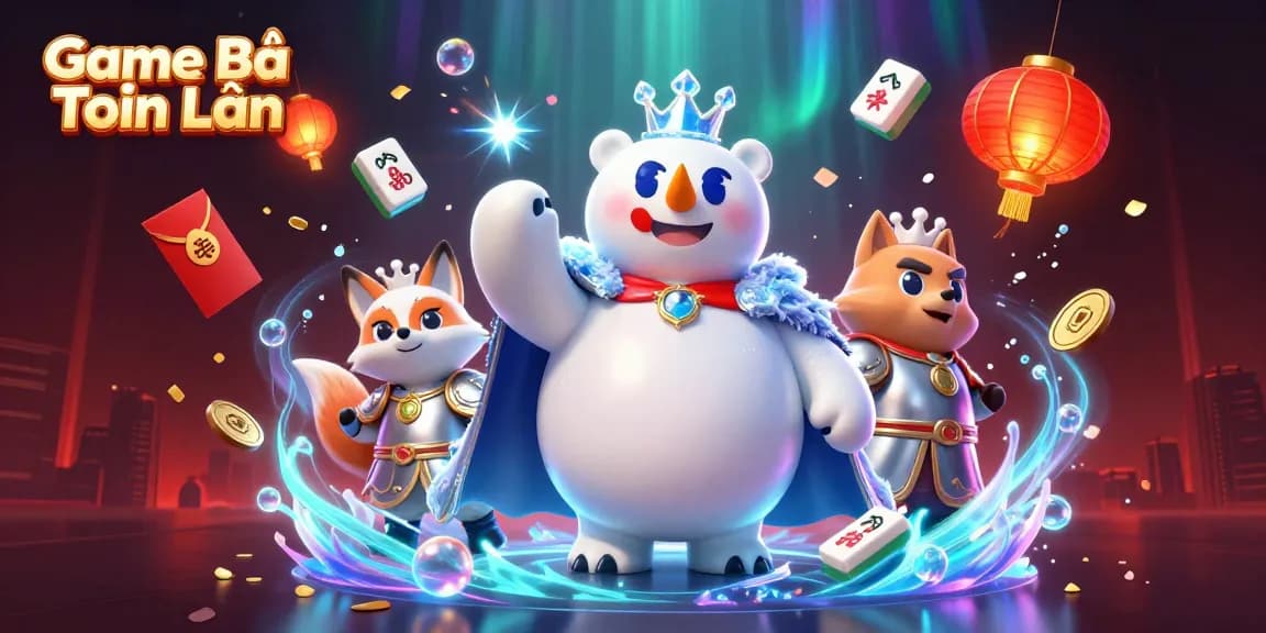 Experience Game Bài Tiến Lên with captivating characters and vibrant casino elements.