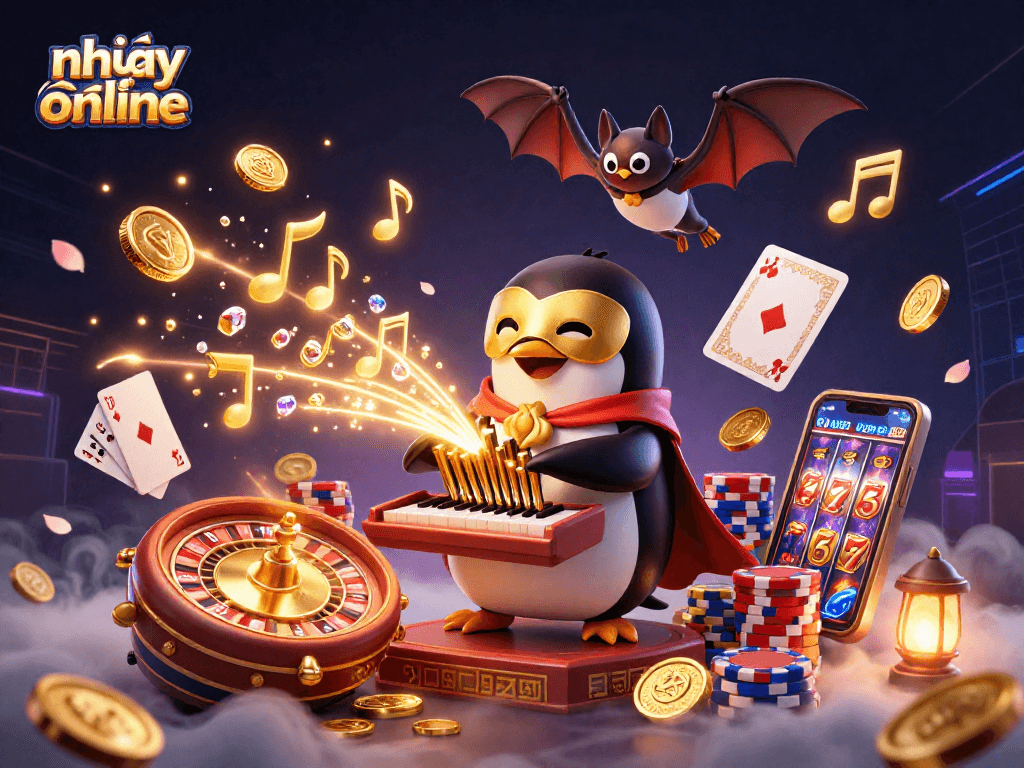 Experience the thrill of nhảy cao online with exciting gameplay and stunning visuals in this vibrant illustration.