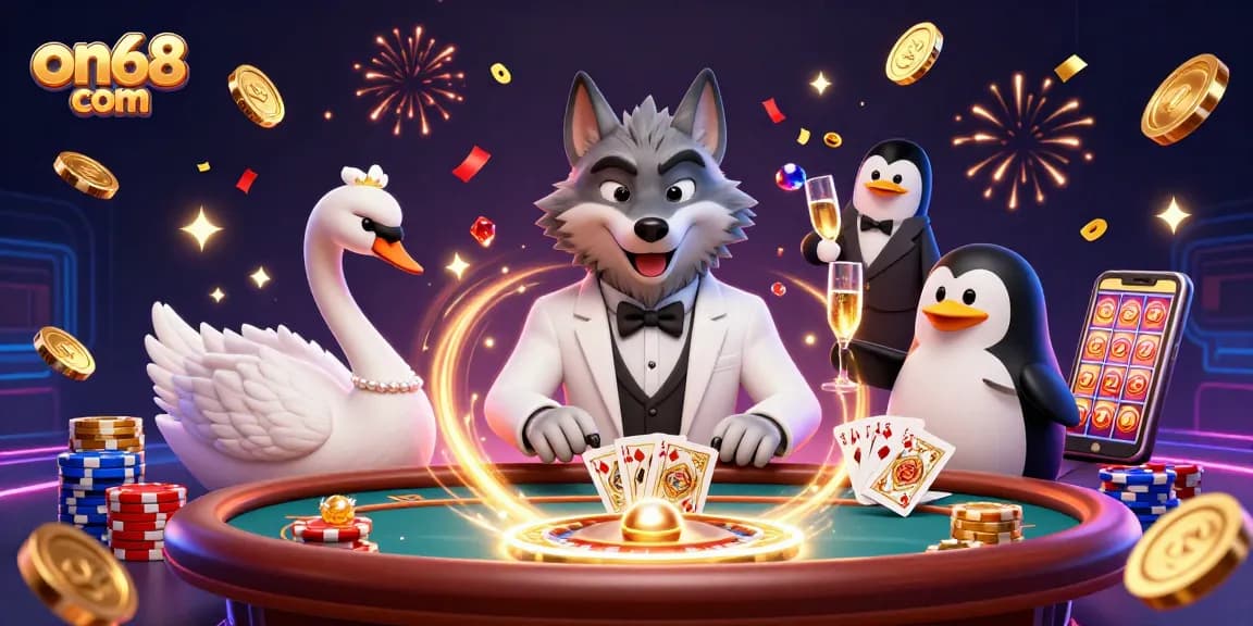 Experience dazzling wins at on68 com with live action at the baccarat table featuring rich details.