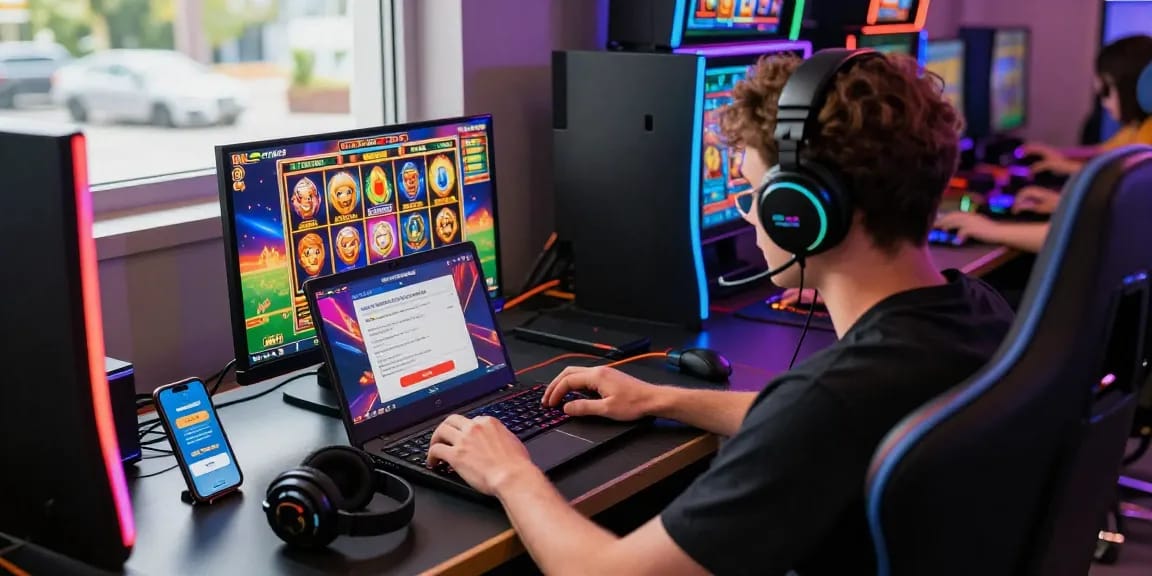 Engaging online gambling environment with depo pulsa 10k tanpa potongan options for players showcasing a vibrant and energetic atmosphere.