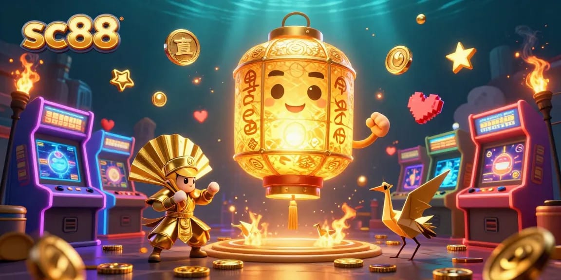 Engage in thrilling gameplay at sc88 with vibrant casino elements and a mystical atmosphere.