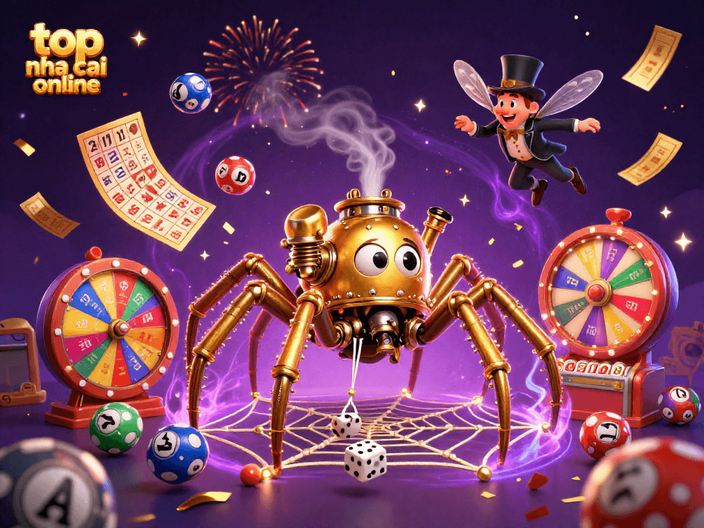 Experience thrilling gameplay at top nha cai online with unique characters and vibrant casino elements.
