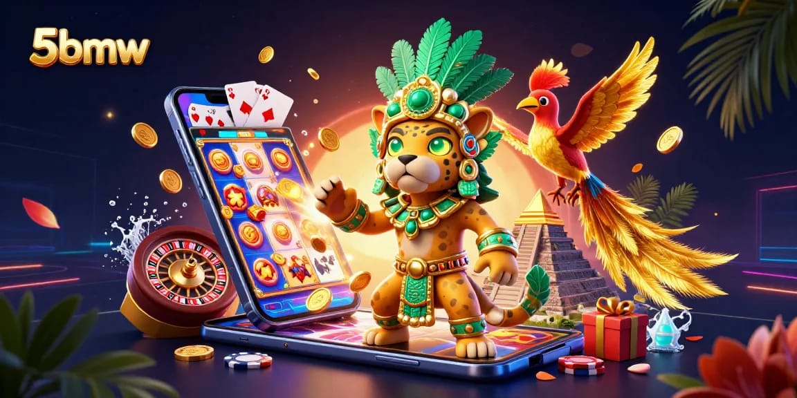 Engage in thrilling gaming at 5bmw with vibrant slots and captivating casino elements.