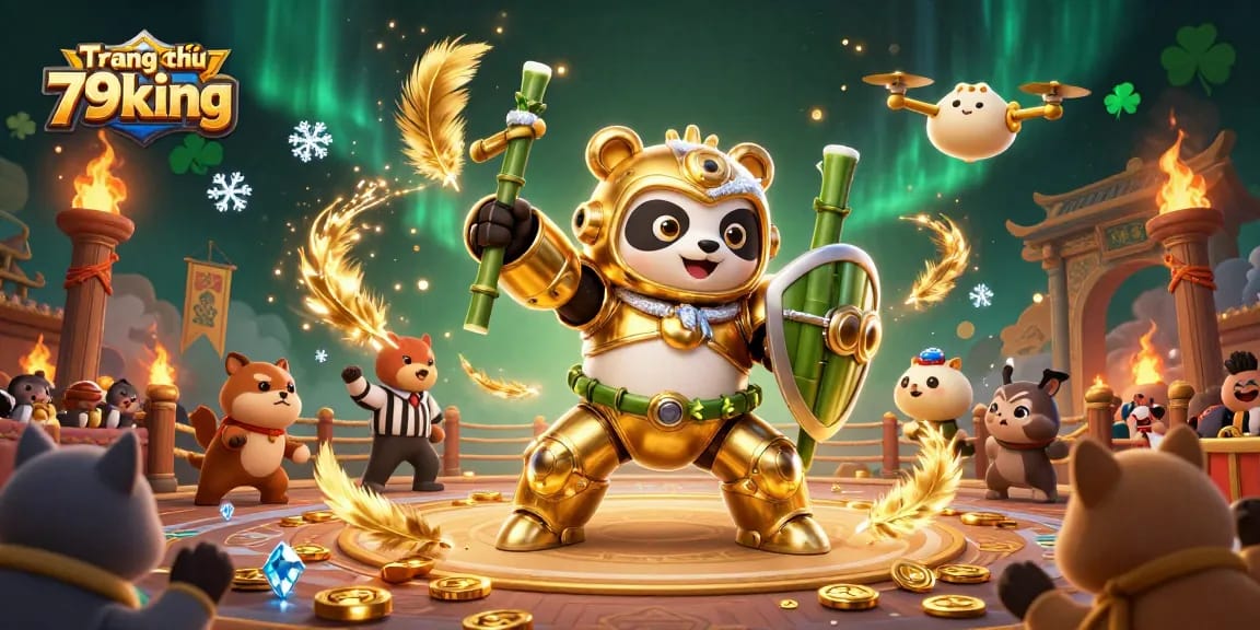 Experience excitement at Trang chủ 79king with colorful casino-themed 3D illustration showcasing thrilling gaming elements.