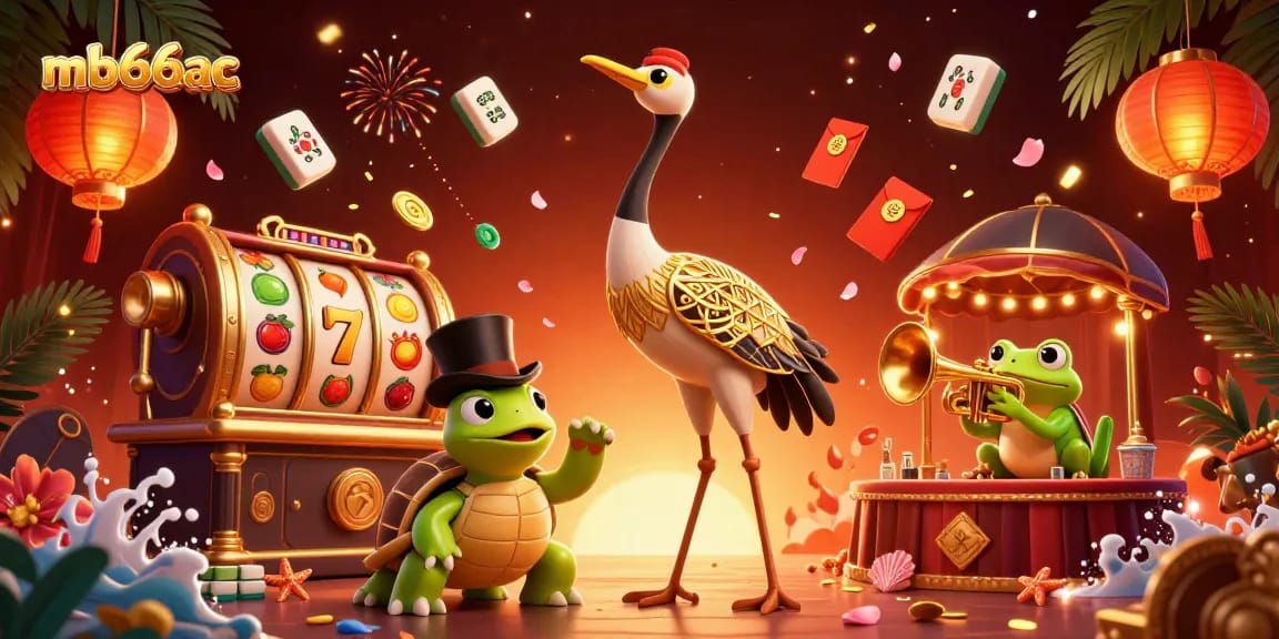 Experience elite gaming with mb66ac as colorful slot reels and vibrant characters create thrilling casino excitement.