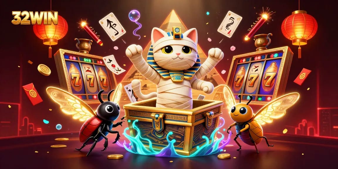 Win big with 32WIN while engaging in thrilling slot experiences and unique casino atmosphere.