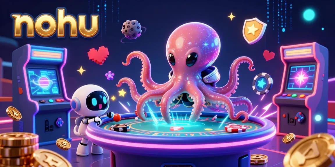 Spin to win at NoHu with vibrant aliens and exciting poker action in a cosmic casino!