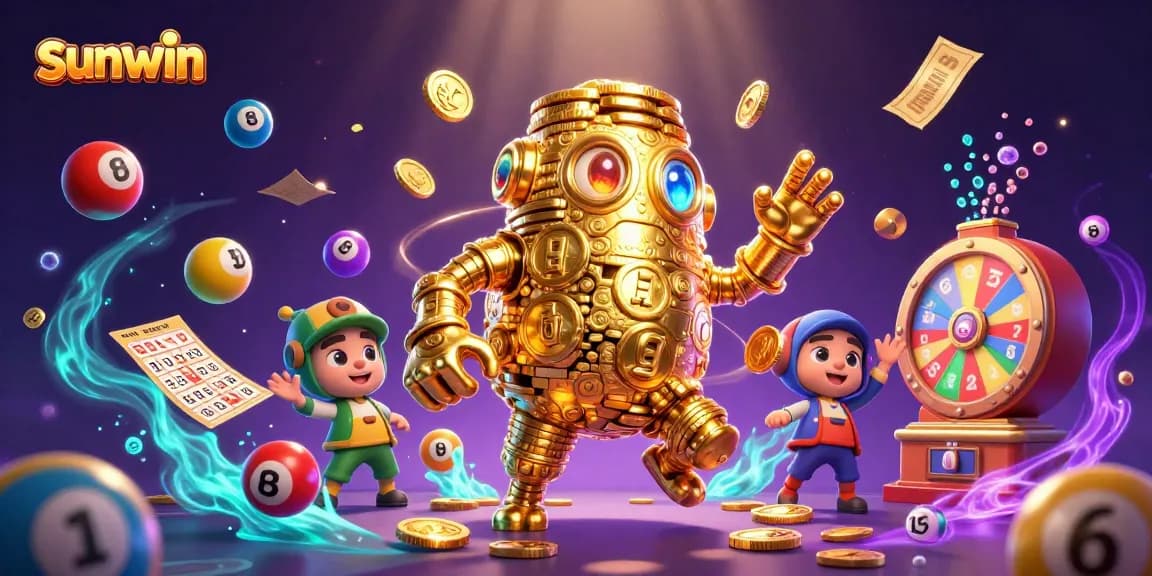 Experience thrilling gameplay with Sunwin's vibrant golem and dynamic lottery elements.