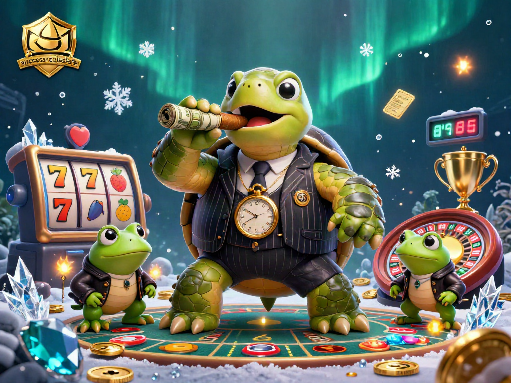 Engage in the thrilling world of successrealestate with a vibrant casino scene featuring dynamic characters.