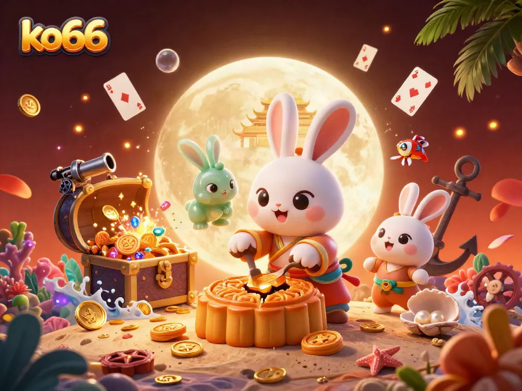 Experience thrilling gameplay at KO66 with vibrant casino elements and folklore-inspired characters.