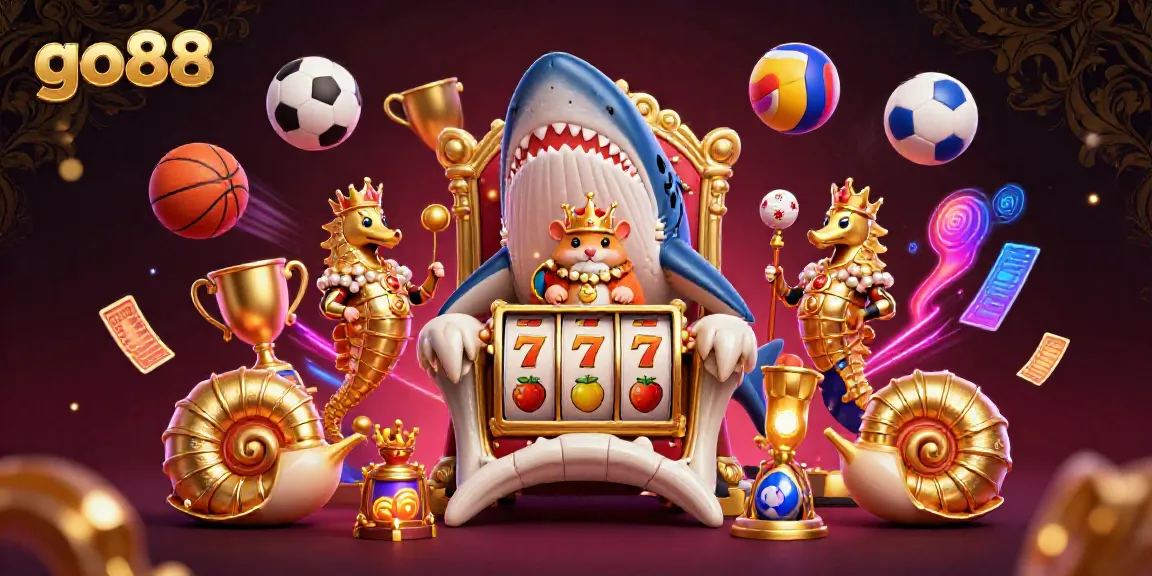Experience thrilling action at the go88 casino, featuring slots and vibrant gameplay elements.