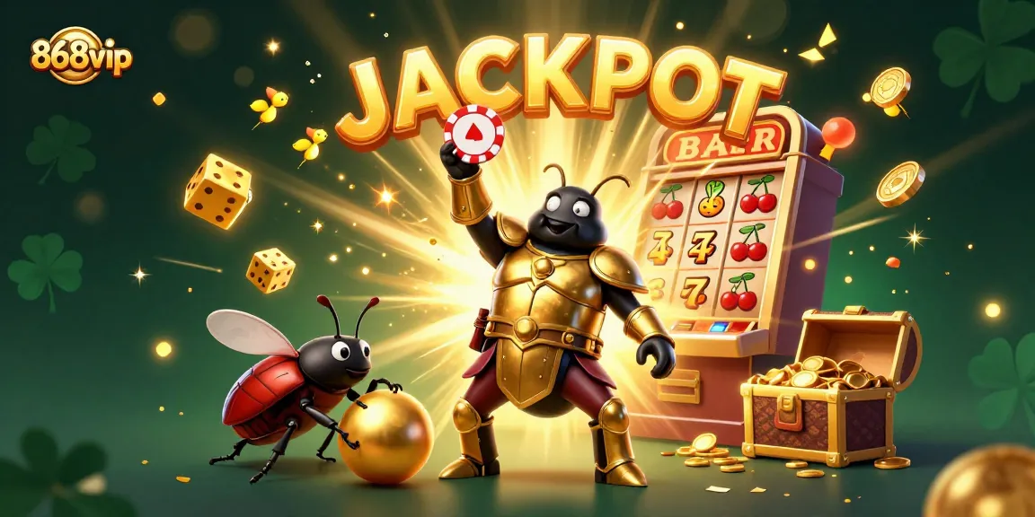 Celebrate wins at 868vip with thrilling jackpot visuals and engaging gameplay elements.