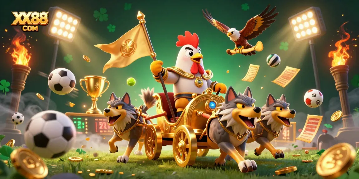 Engage with exciting games at XX88 COM, featuring unique characters and vibrant casino elements.