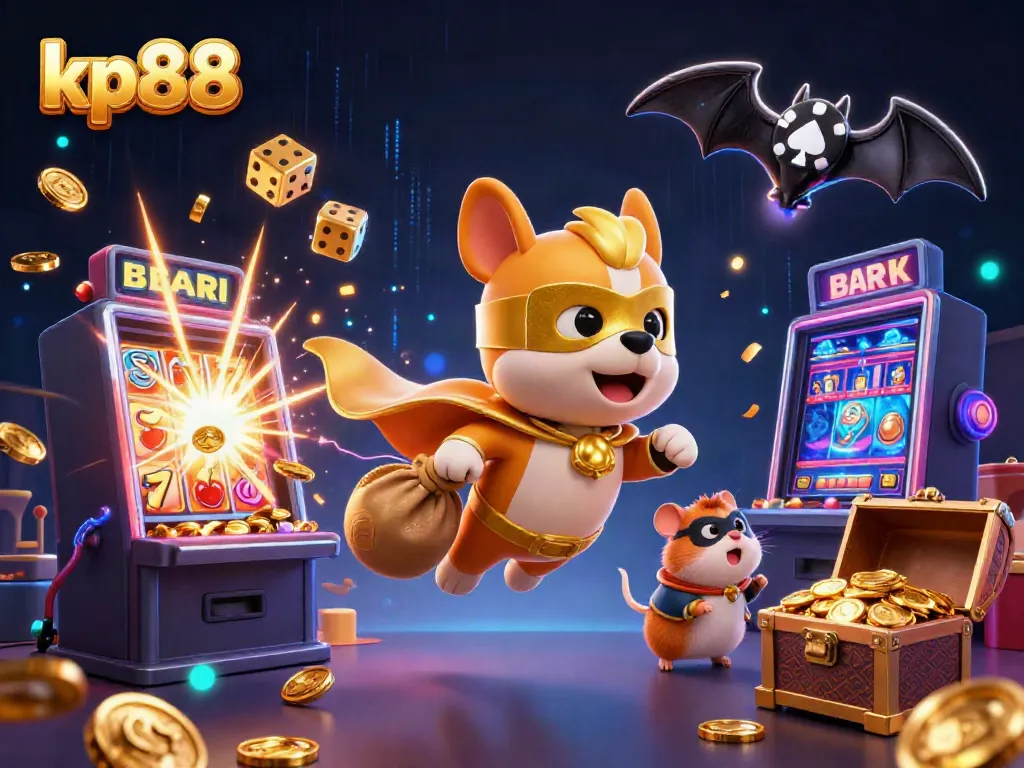 Experience the thrilling kp88 casino adventure with vibrant characters and exciting gaming elements.
