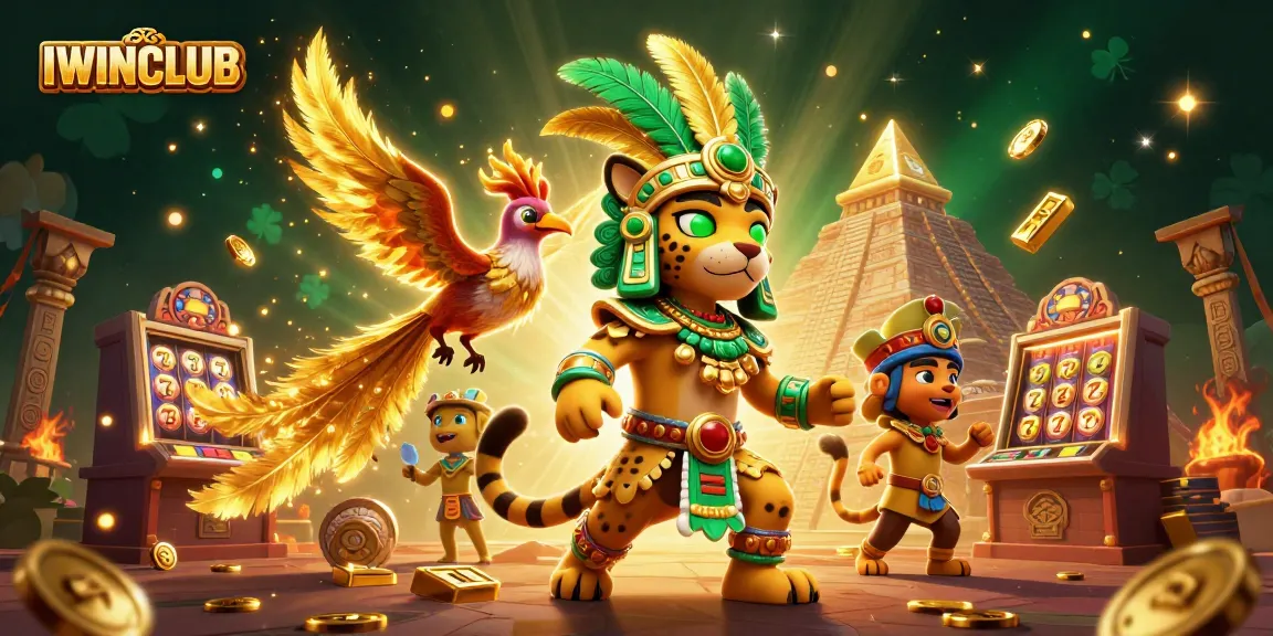 IWINCLUB offers immersive experiences in a vibrant casino-themed setting, featuring unique characters and dynamic gaming elements.