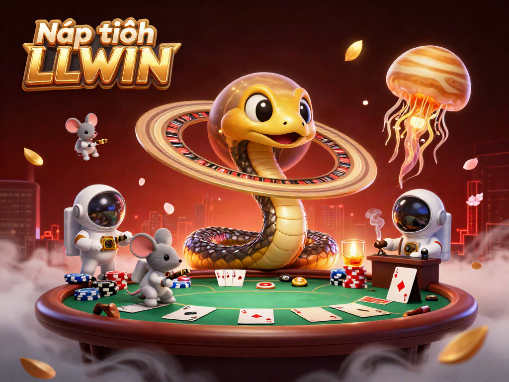 Engage in the thrill of Nạp tiền LLWIN with thrilling bets and dynamic cosmic visuals.
