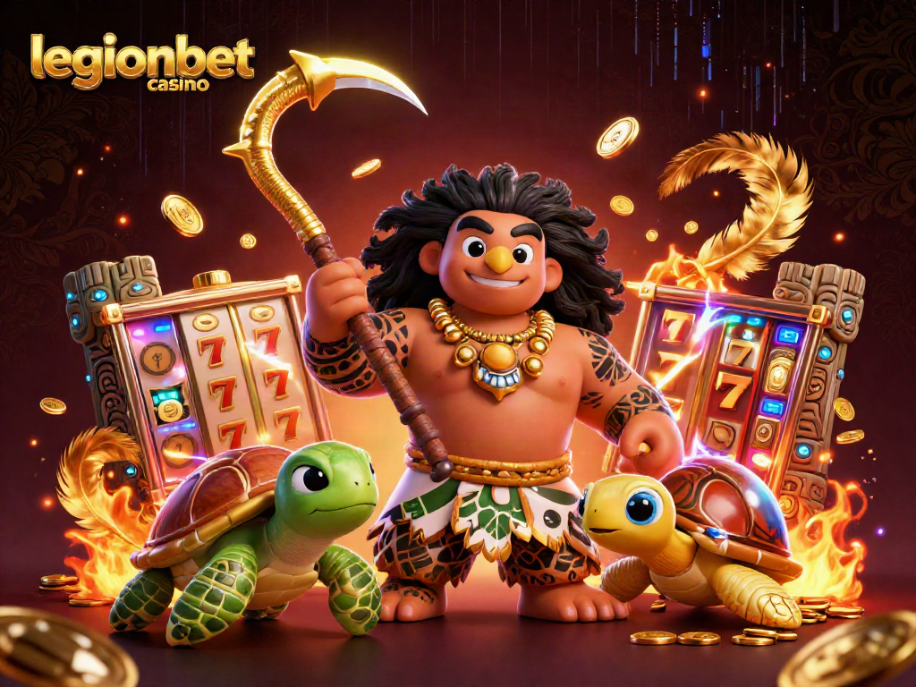 Experience the thrill of winning at legionbet casino with vibrant games and engaging characters.