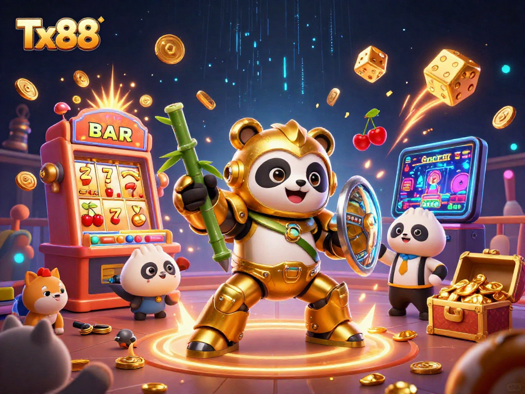 Experience thrilling gameplay at Tx88 with vibrant casino action and engaging characters.