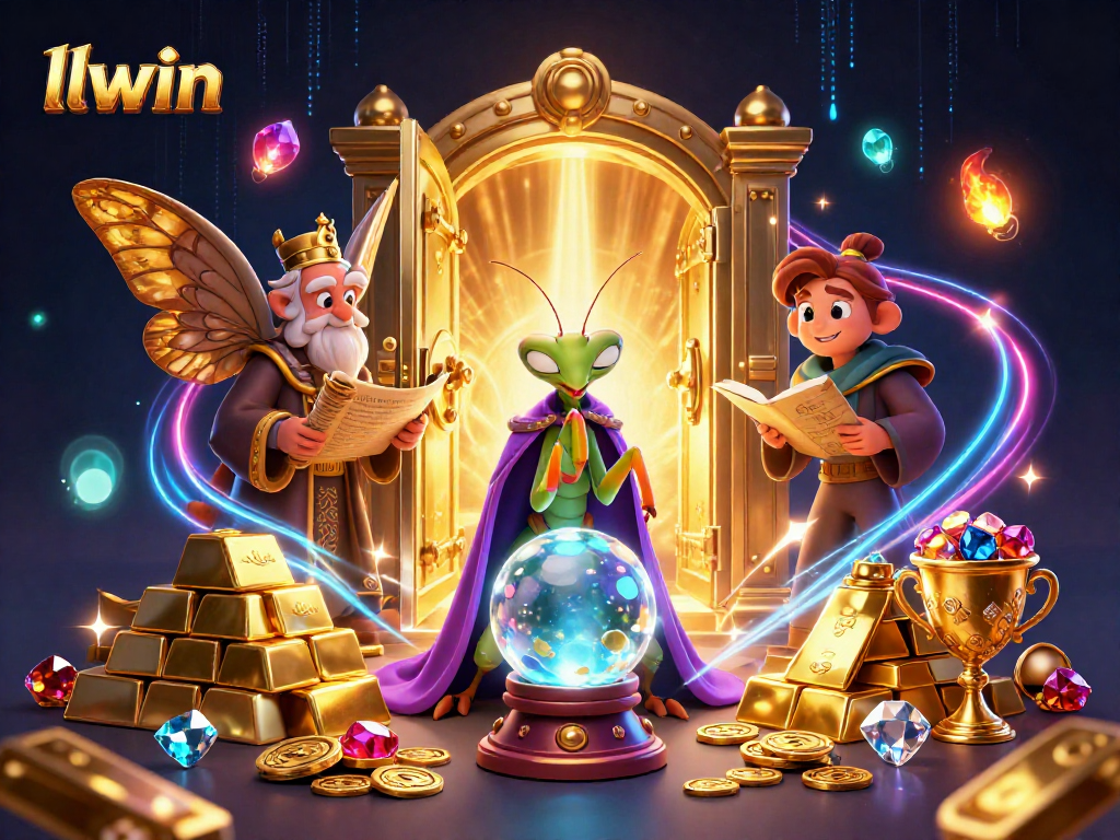 Experience thrilling moments at llwin, where fortune tells through crystal balls amidst sparkling treasures.