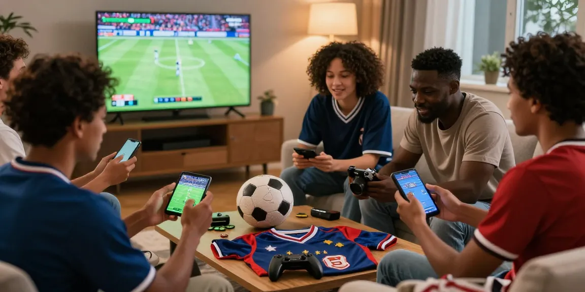 Friends enjoying LUCK8 online betting experience in a cozy home lounge.