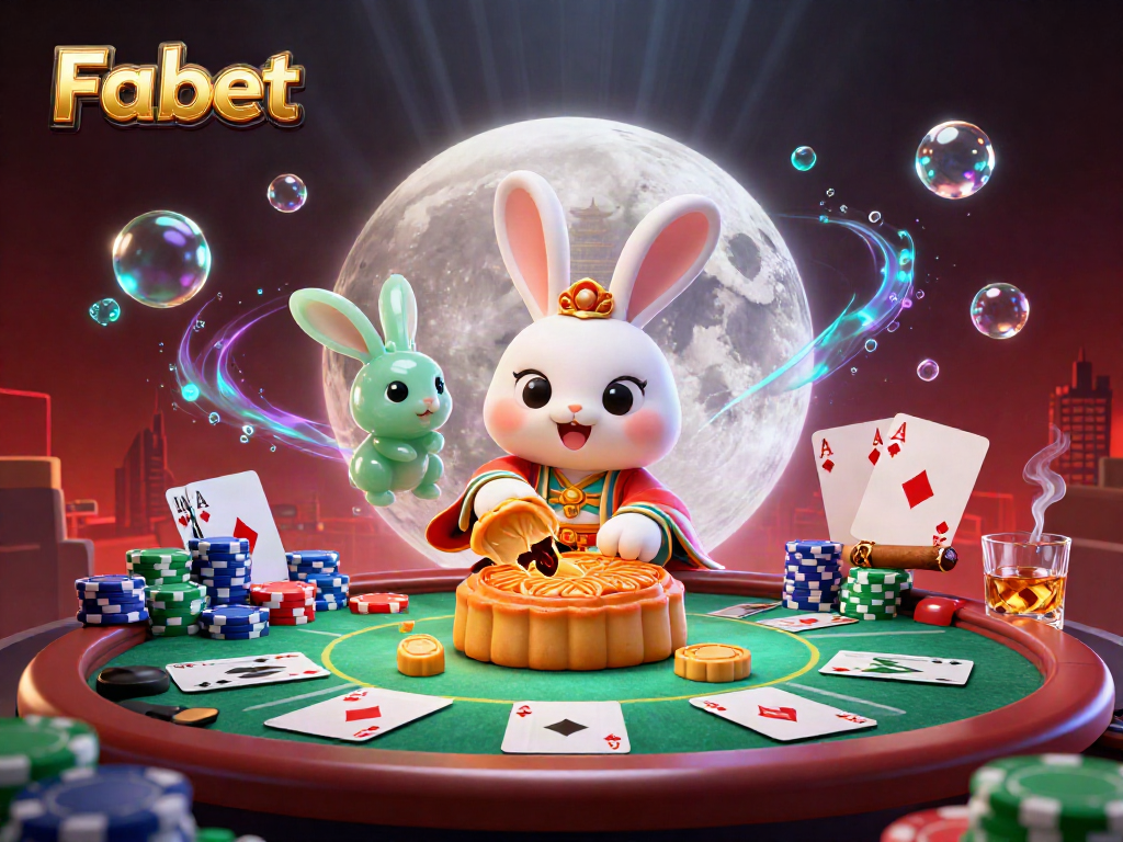 Experience Fabet's dynamic casino adventure with rich poker visuals and charming characters.