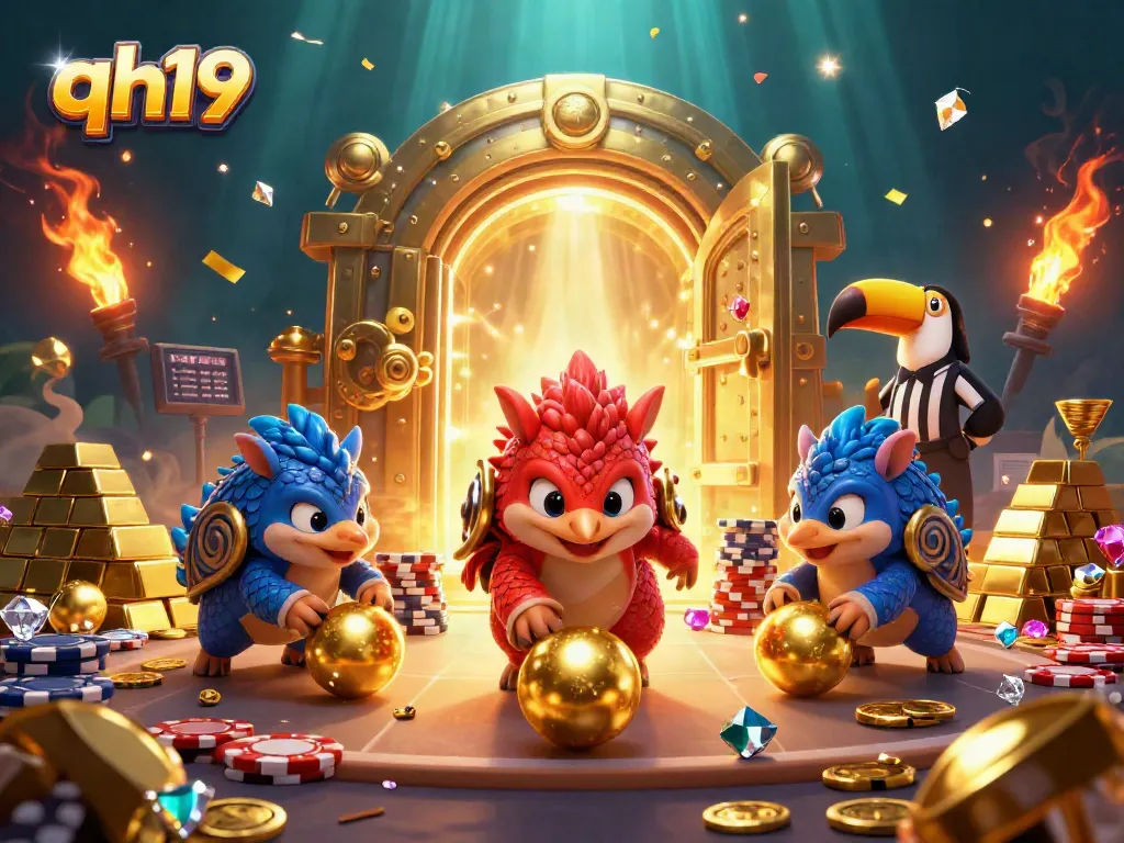 Engage with qh19 as rival pangolins bowl through casino chips and treasures.