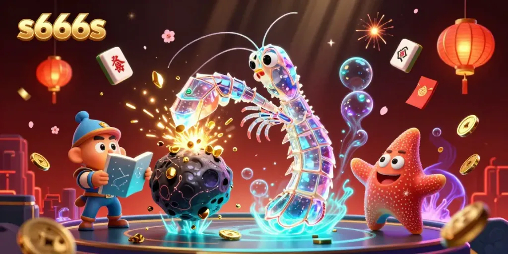 Experience dynamic gaming at s666s with thrilling galactic samurai and vibrant casino elements in a breathtaking 3D illustration.
