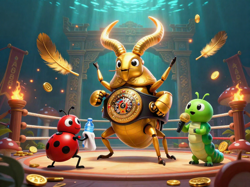 Join the AE888 excitement with a vibrant scene of casino characters in a dynamic match.