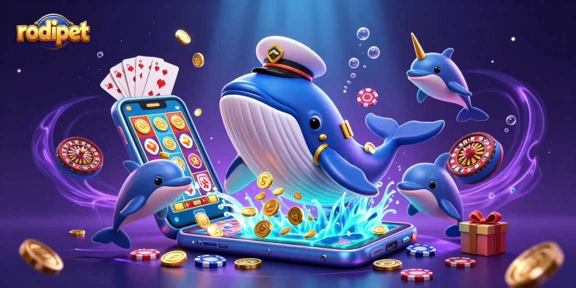 Spin the reels with rodipet's engaging casino illustration featuring vibrant characters and casino elements.