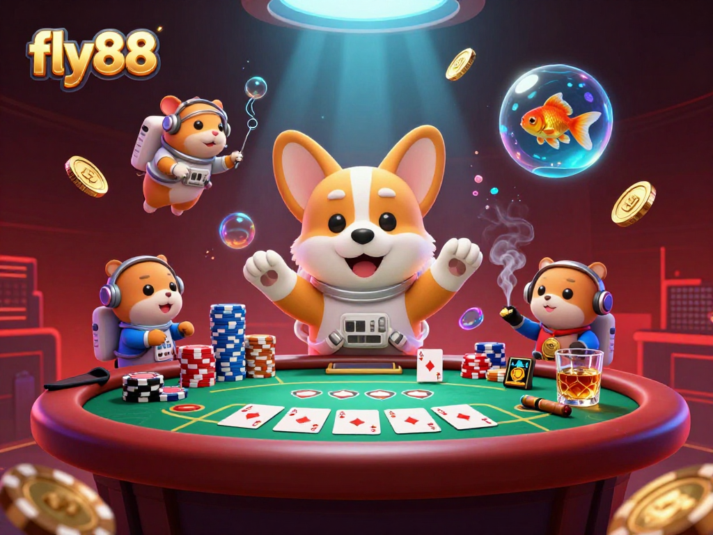 Experience thrilling gameplay at fly88 with exciting poker action in a floating casino.