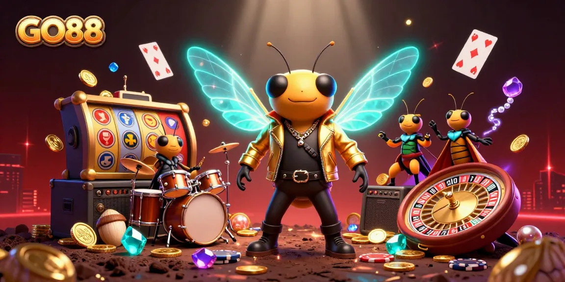 Experience thrilling gameplay at GO88 with vibrant slots and exciting casino elements.