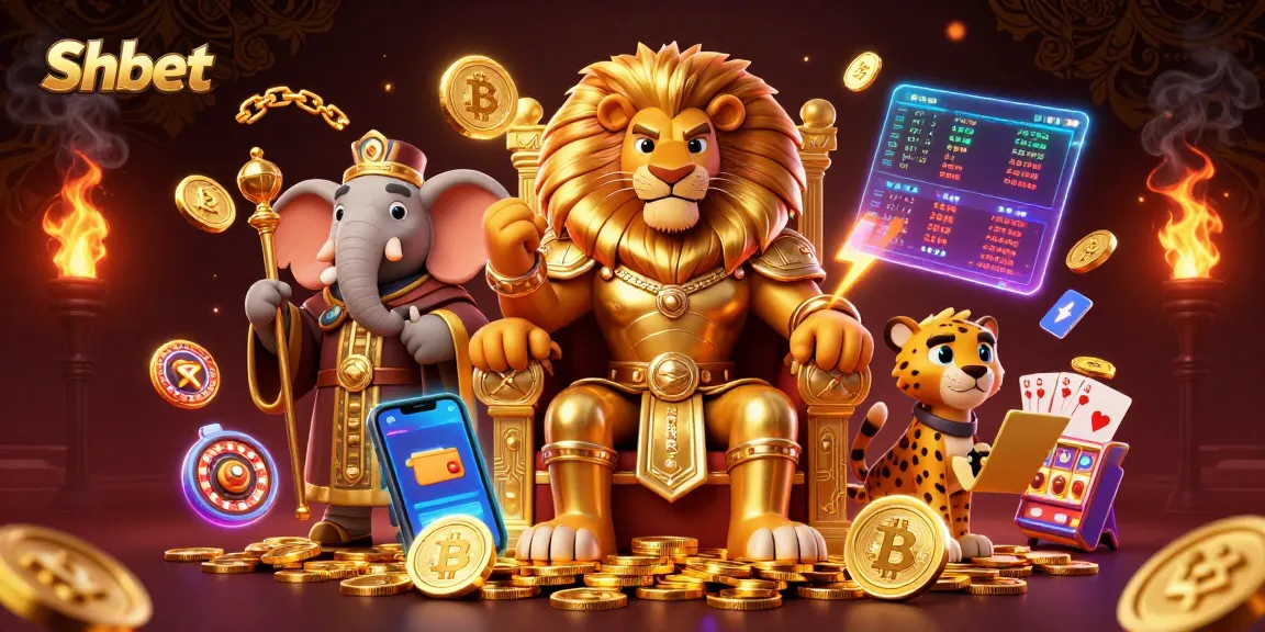 Shbet offers thrilling casino adventures with dynamic gaming elements and vibrant 3D illustration.