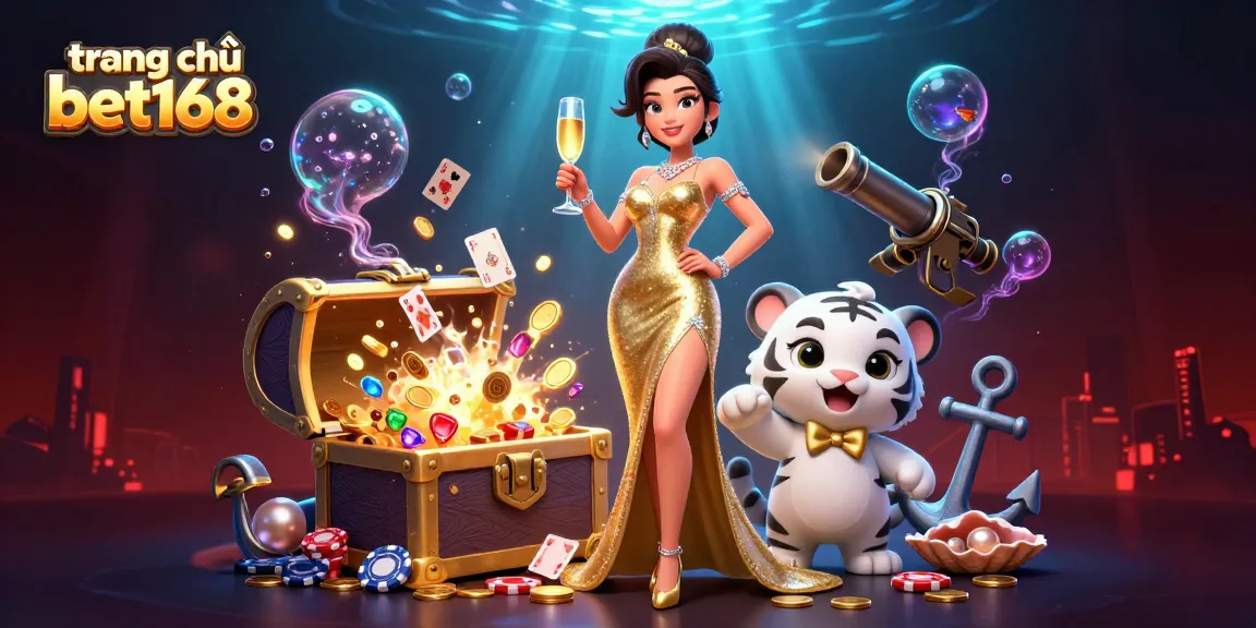 Experience the excitement at trang chủ bet168 with vibrant 3D characters and dynamic casino elements.
