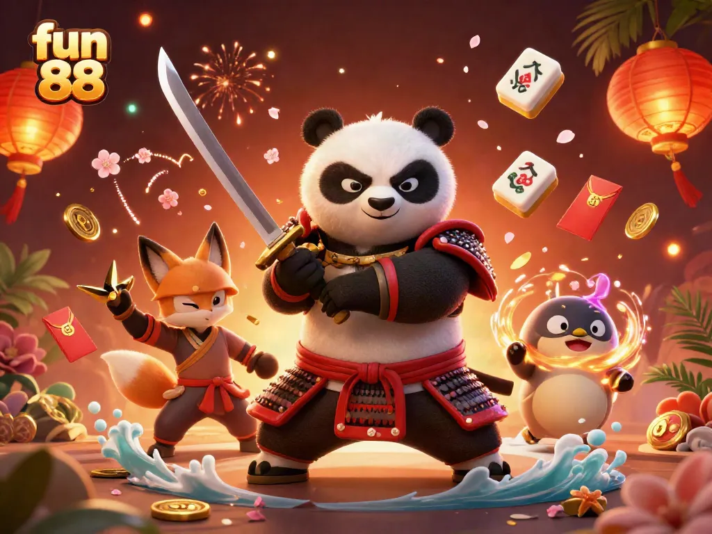 Play thrilling games at fun 88 with immersive 3D characters and rich casino elements.