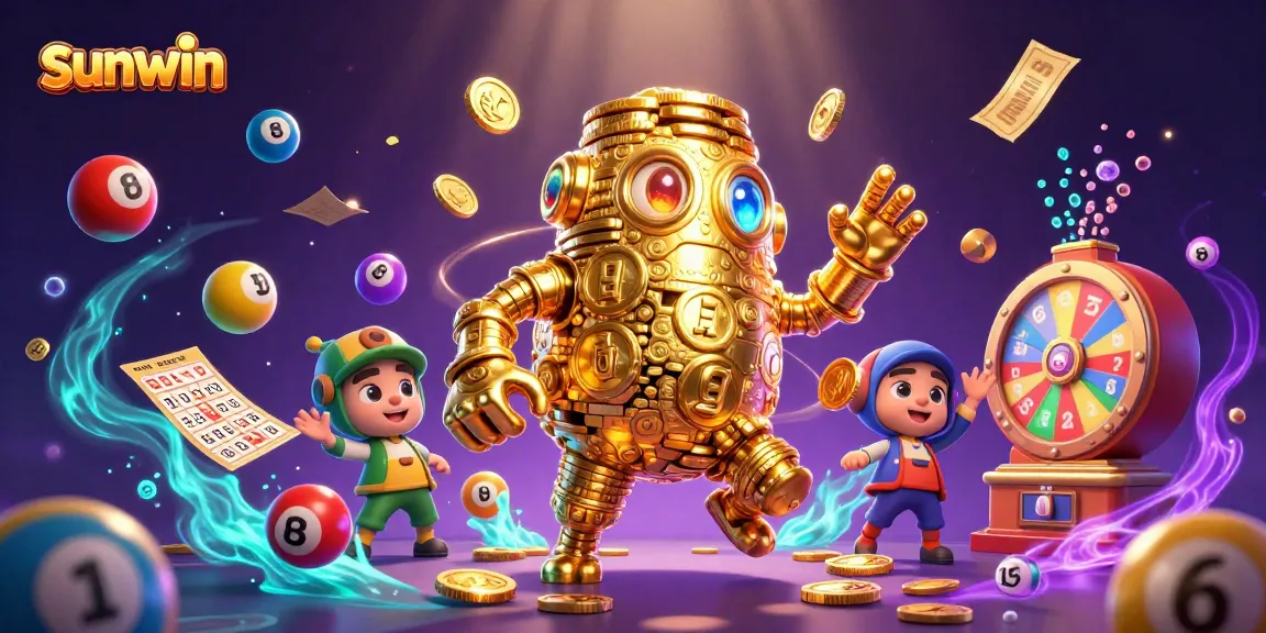 Experience thrilling gameplay with Sunwin's vibrant golem and dynamic lottery elements.