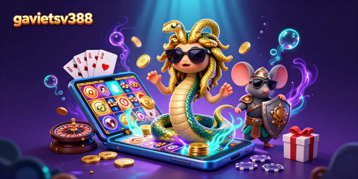 Experience thrilling gameplay at gavietsv388 with cascading coins and excitement in a vibrant digital world