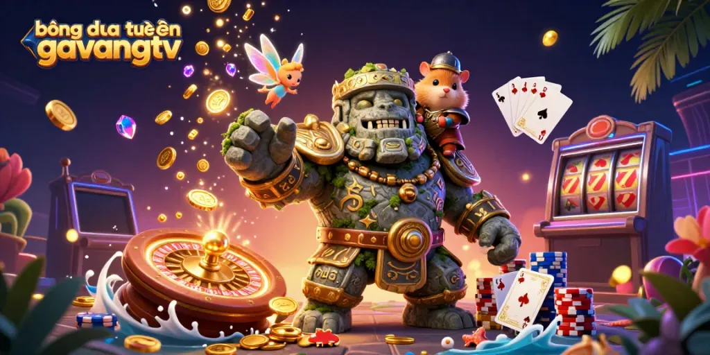 Experience live sports excitement with bóng đá trực tuyến gavangtv featuring magical characters and dynamic casino elements.