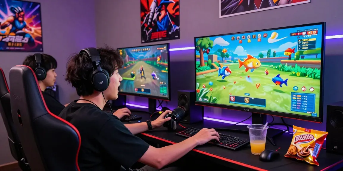 Exciting gaming session at https://78wind.com/ showcasing player immersed in fish-shooting game with colorful rewards.