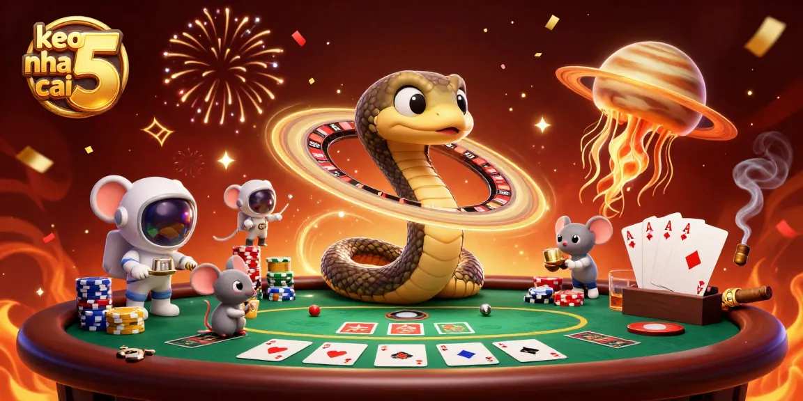 Experience thrilling bets at keo nha cai 5 with animated characters and dynamic poker action.