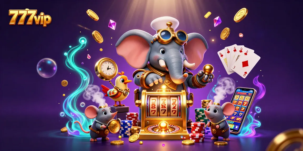 Experience the thrill of 777vip with vibrant slot machines and dynamic gaming elements.