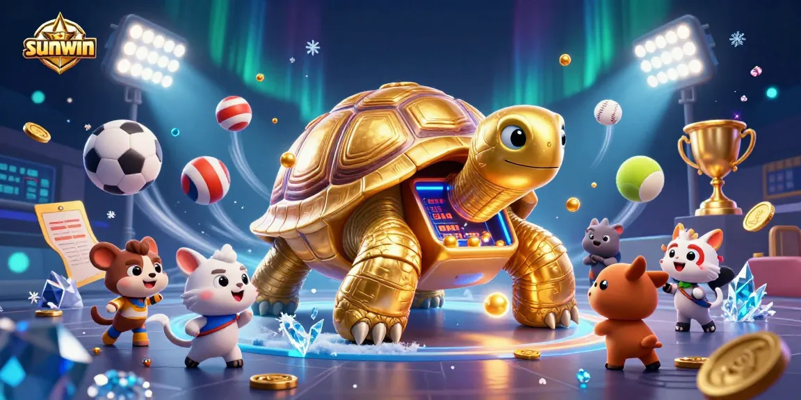 Win big at sunwin with exciting games and a colossal golden tortoise as your guide.