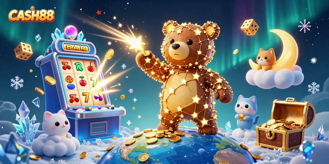 Engage with thrilling CASH88 gaming adventures featuring fun symbols like slot machines, jackpots, and much more!