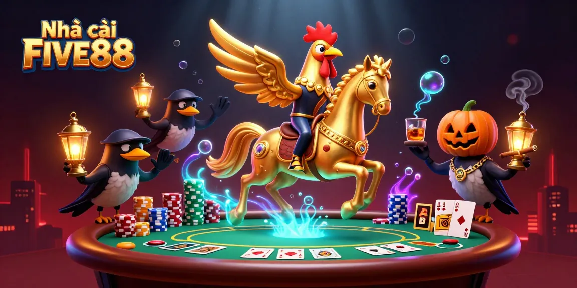 Experience thrilling gameplay at Nhà cái FIVE88 with engaging poker adventures in a vibrant casino.