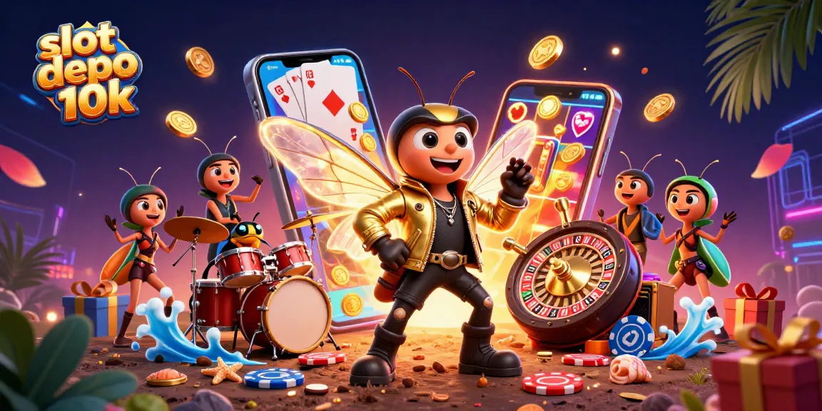 Spin and win with slot depo 10k as buzzing cicada rock star powers the scene!