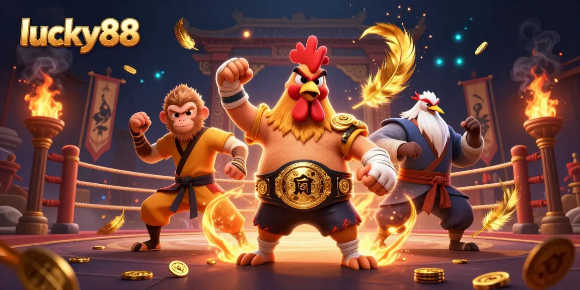 Experience thrilling gameplay with lucky88 at this vibrant casino-themed illustration.